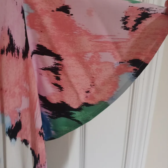 Ava & Viv Pastel Abstract Print Dress - Picture 3 of 5